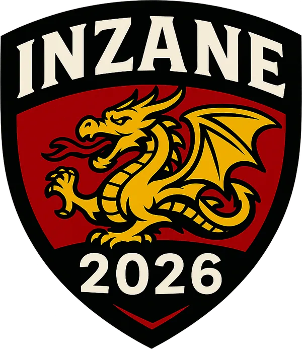 Logo srazu InZane 2026 v Bad Breisigu